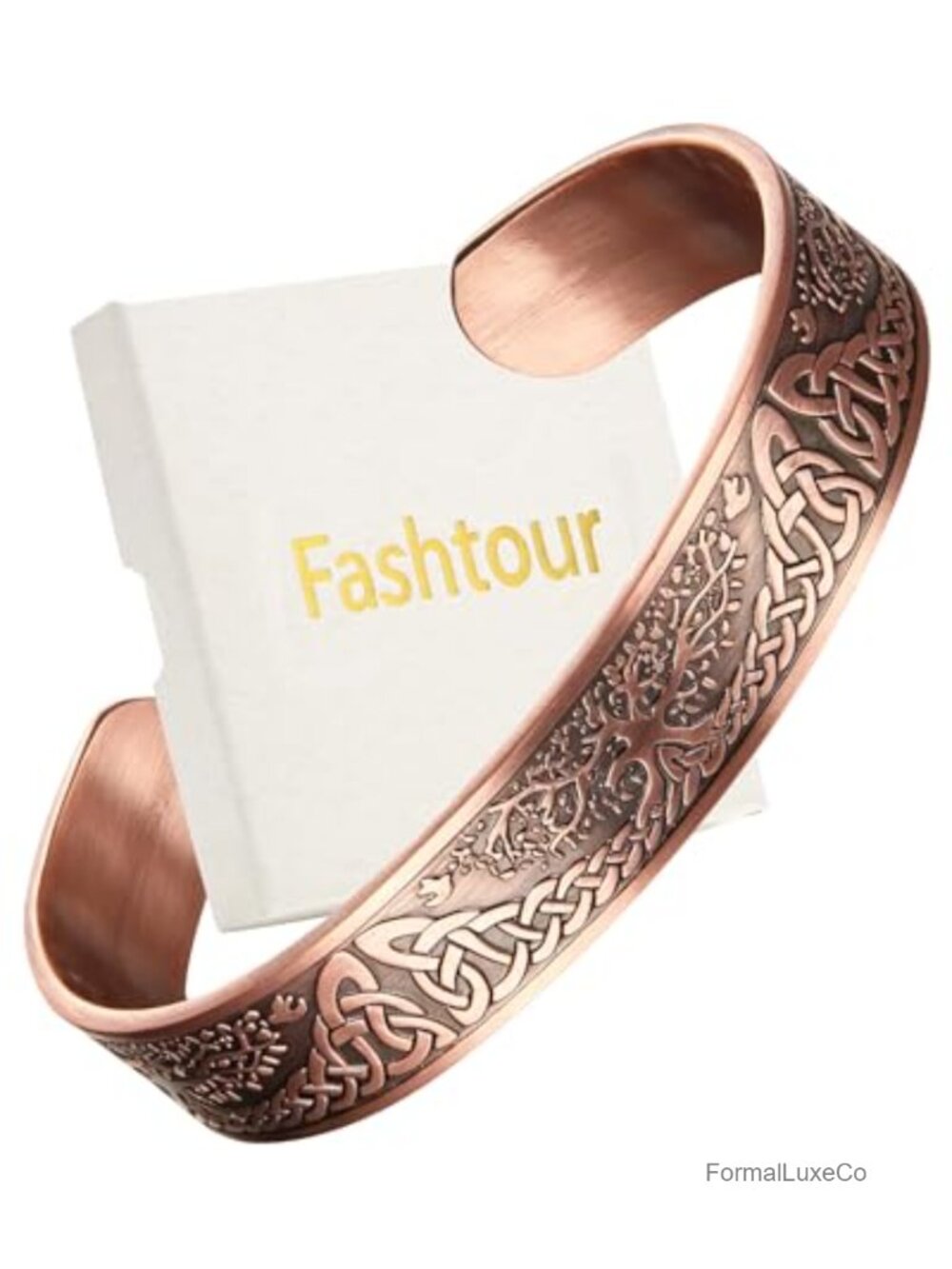 Pure Copper Bracelet – Raw Uncoated Hammered Cuff Bangle Unisex